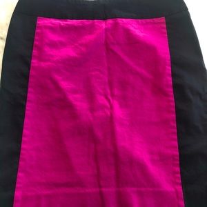 Slimming block colored The Limited pencil skirt 12